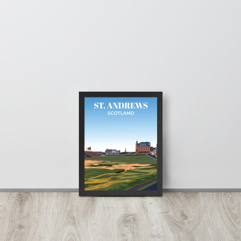 St Andrews Scotland Day - Golf Course Poster