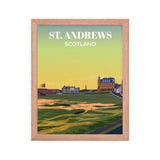 St Andrews Old Course - Golf Course Poster