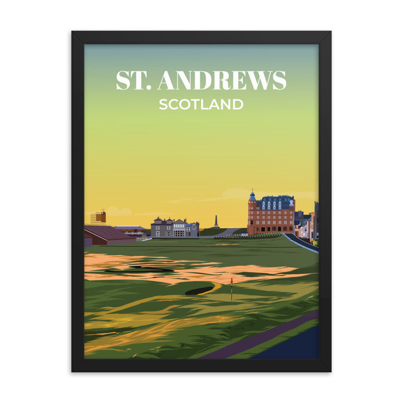St Andrews Old Course - Golf Course Poster