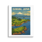 Kawana Japan Vintage Golf Course Print – Poster, Canvas, Golf Towel, Laptop Sleeve - Golfer Paradise