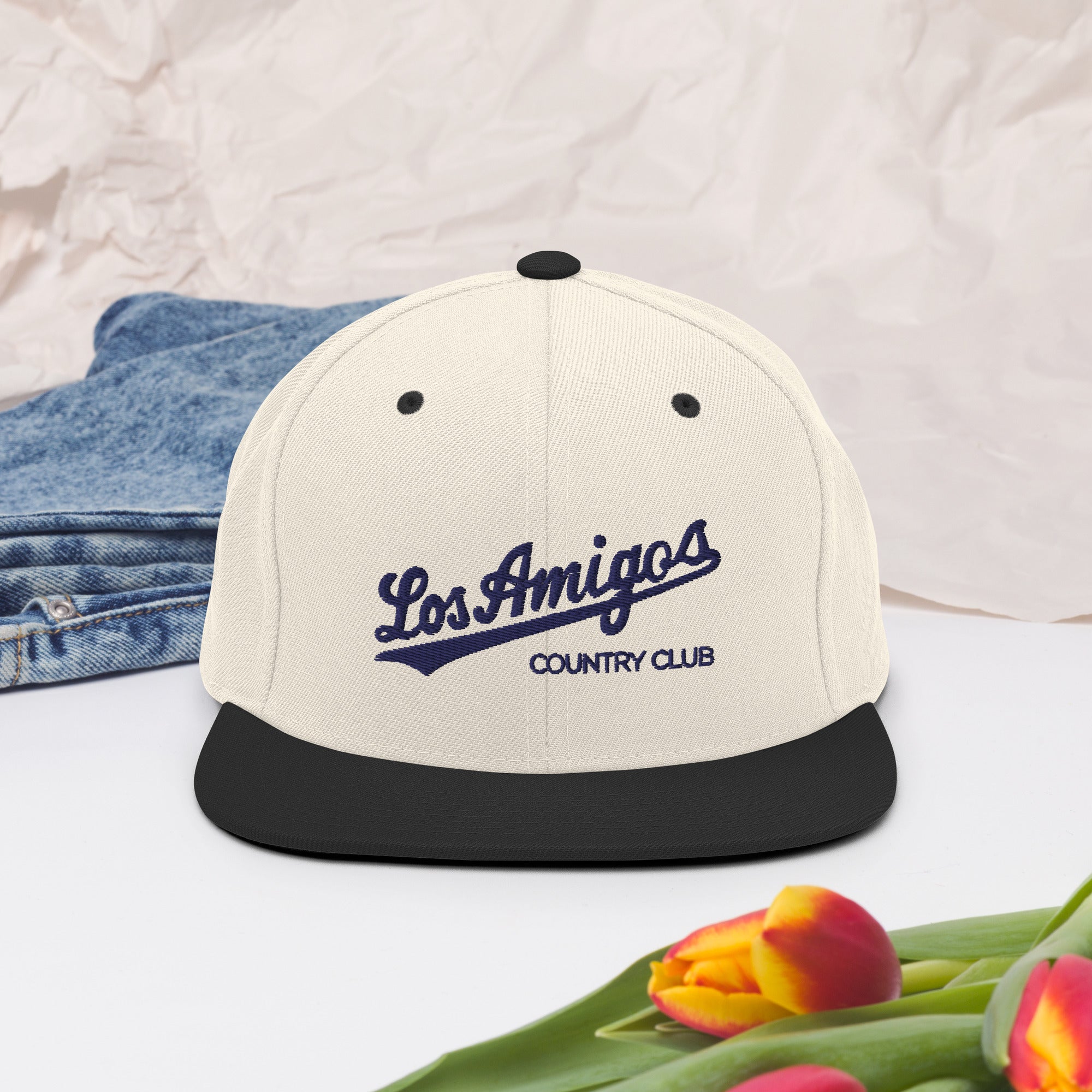 Los Amigos CC Snapback Hat - Golfer Paradise
