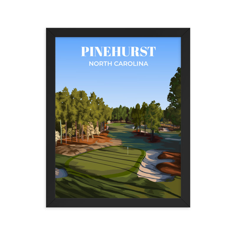 Pinehurst NC - Golf Course Poster