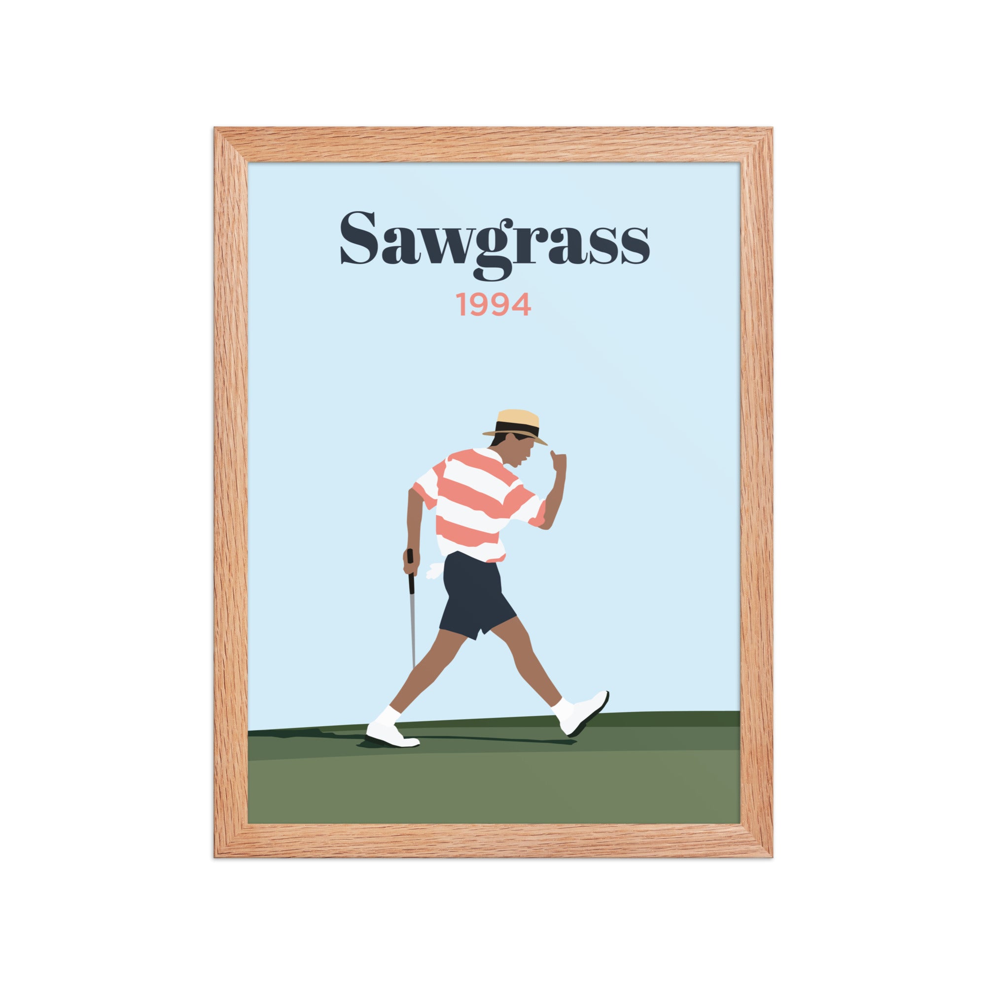1994 Sawgrass Moment Print – Poster, Canvas, Golf Towel, Laptop Sleeve - Golfer Paradise