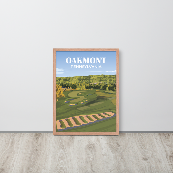 Oakmont PA - Golf Course Poster