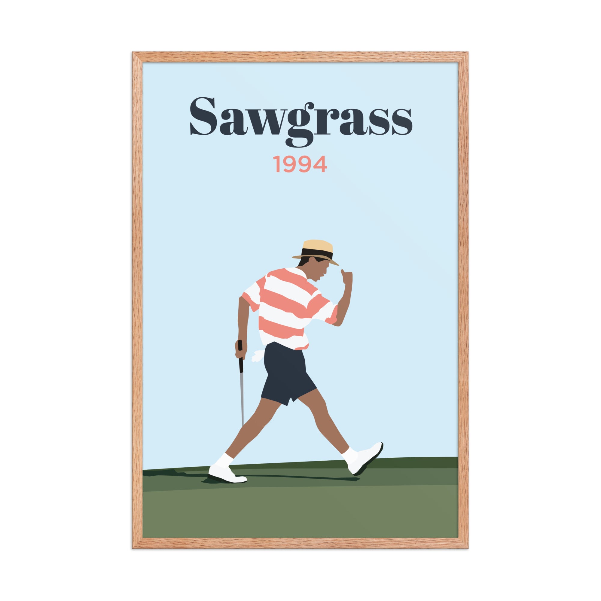 1994 Sawgrass Moment Print – Poster, Canvas, Golf Towel, Laptop Sleeve - Golfer Paradise