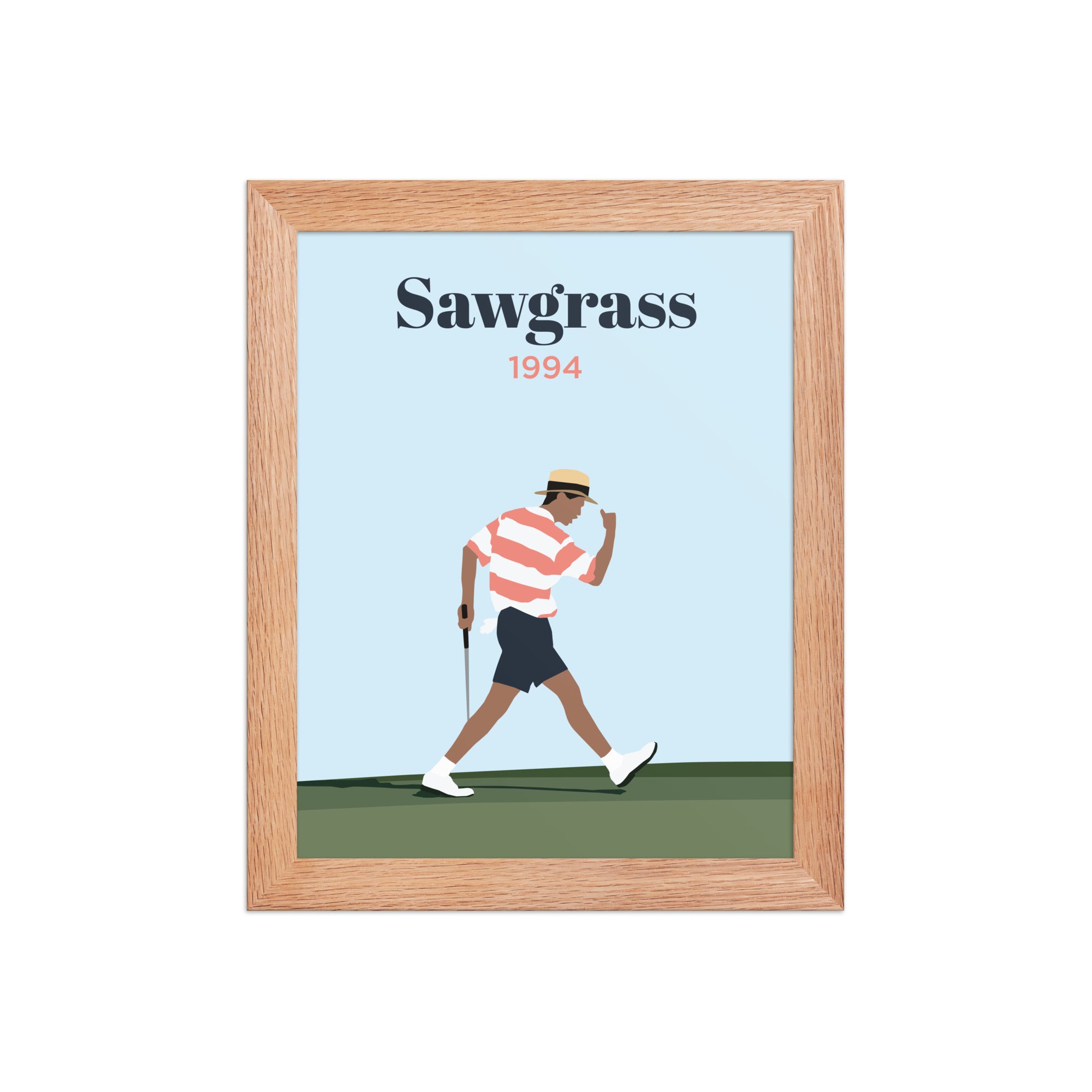 1994 Sawgrass Moment Print – Poster, Canvas, Golf Towel, Laptop Sleeve - Golfer Paradise