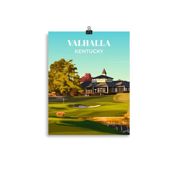 Valhalla KY - Golf Course Poster