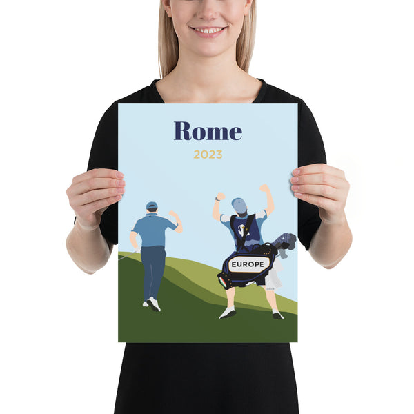 Rahm 2023 Rome Poster