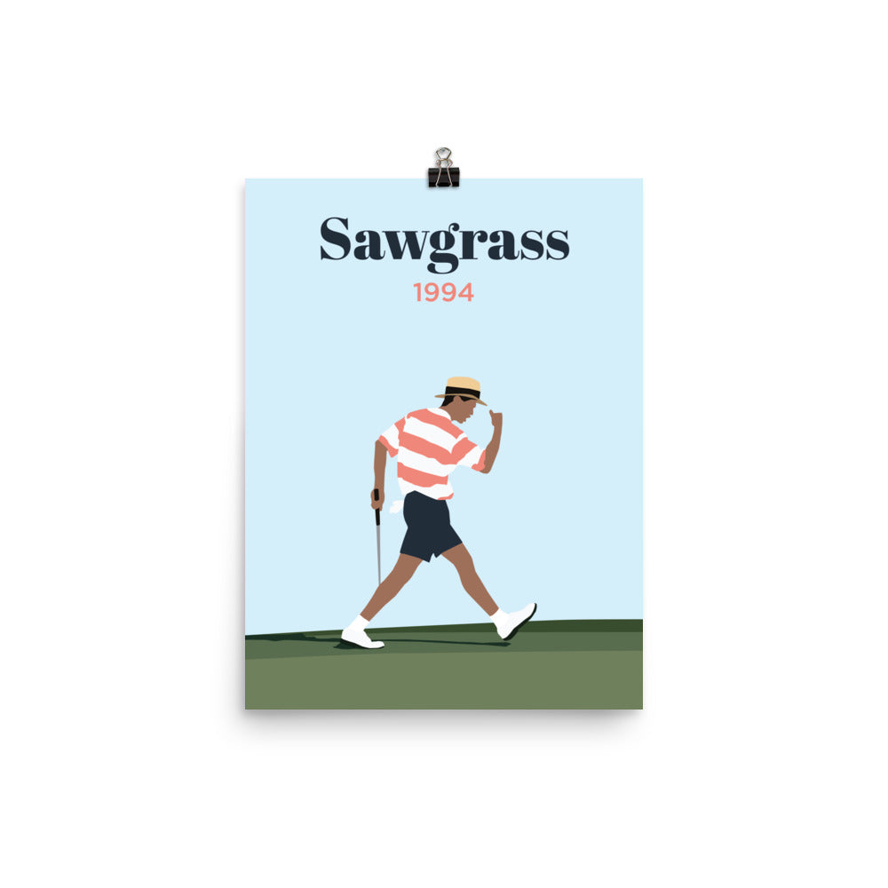 1994 Sawgrass Moment Print – Poster, Canvas, Golf Towel, Laptop Sleeve - Golfer Paradise