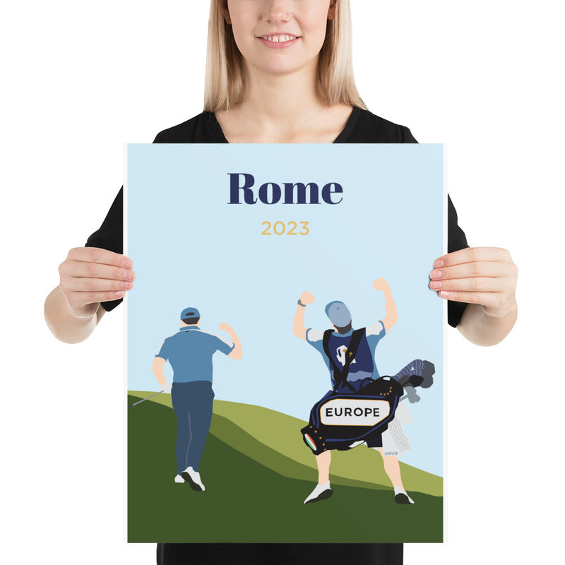 Rahm 2023 Rome Poster