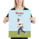 Cantlay 2023 Rome Poster
