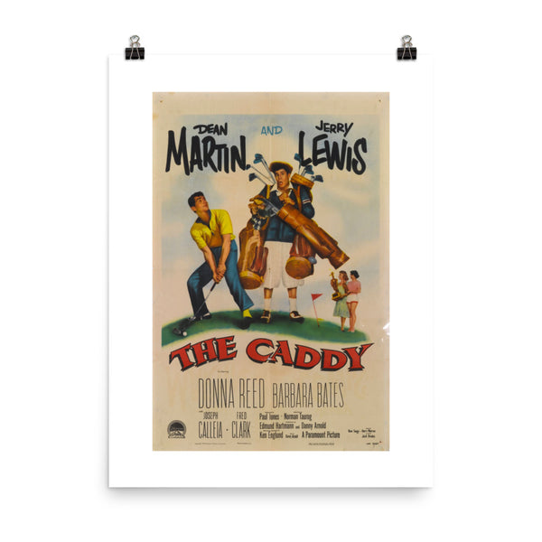 The Caddy Movie Vintage Golf Poster