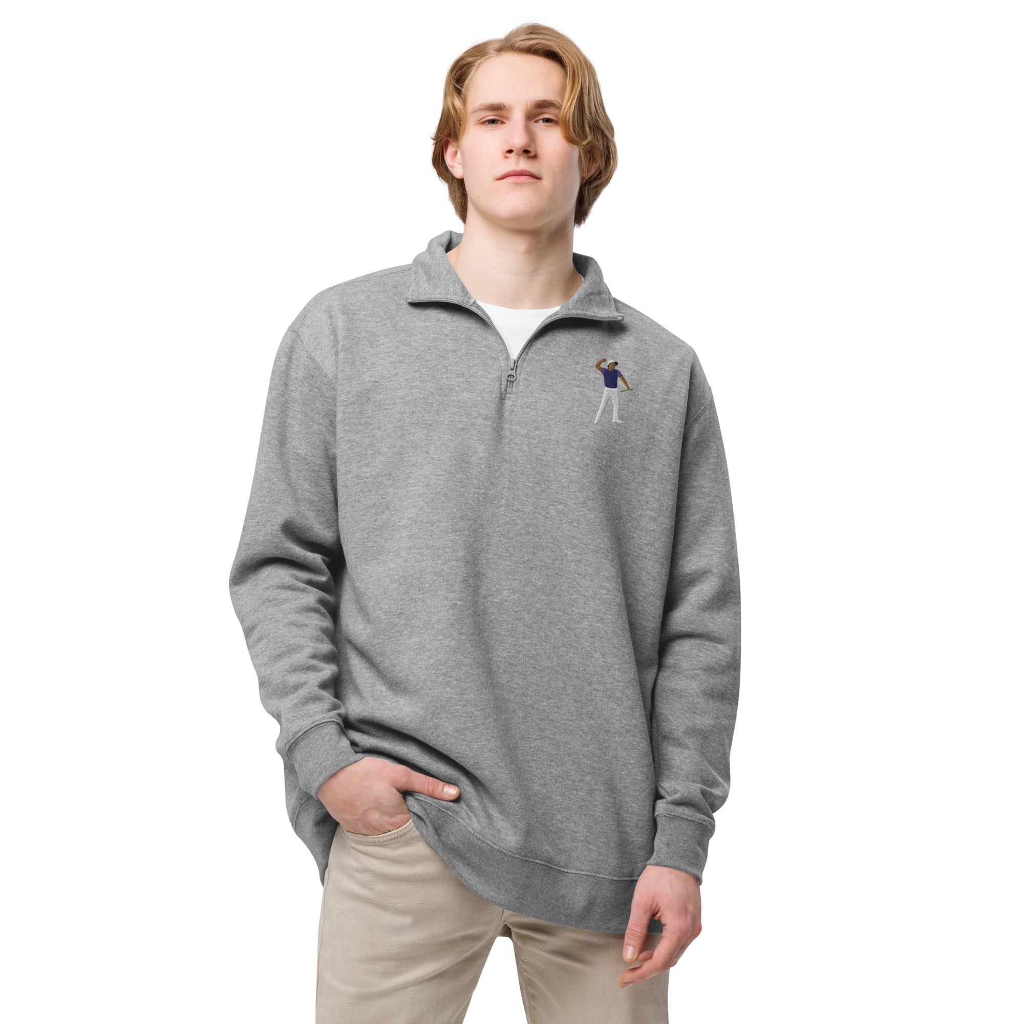 2014 Zipper Fleece pullover - Golfer Paradise