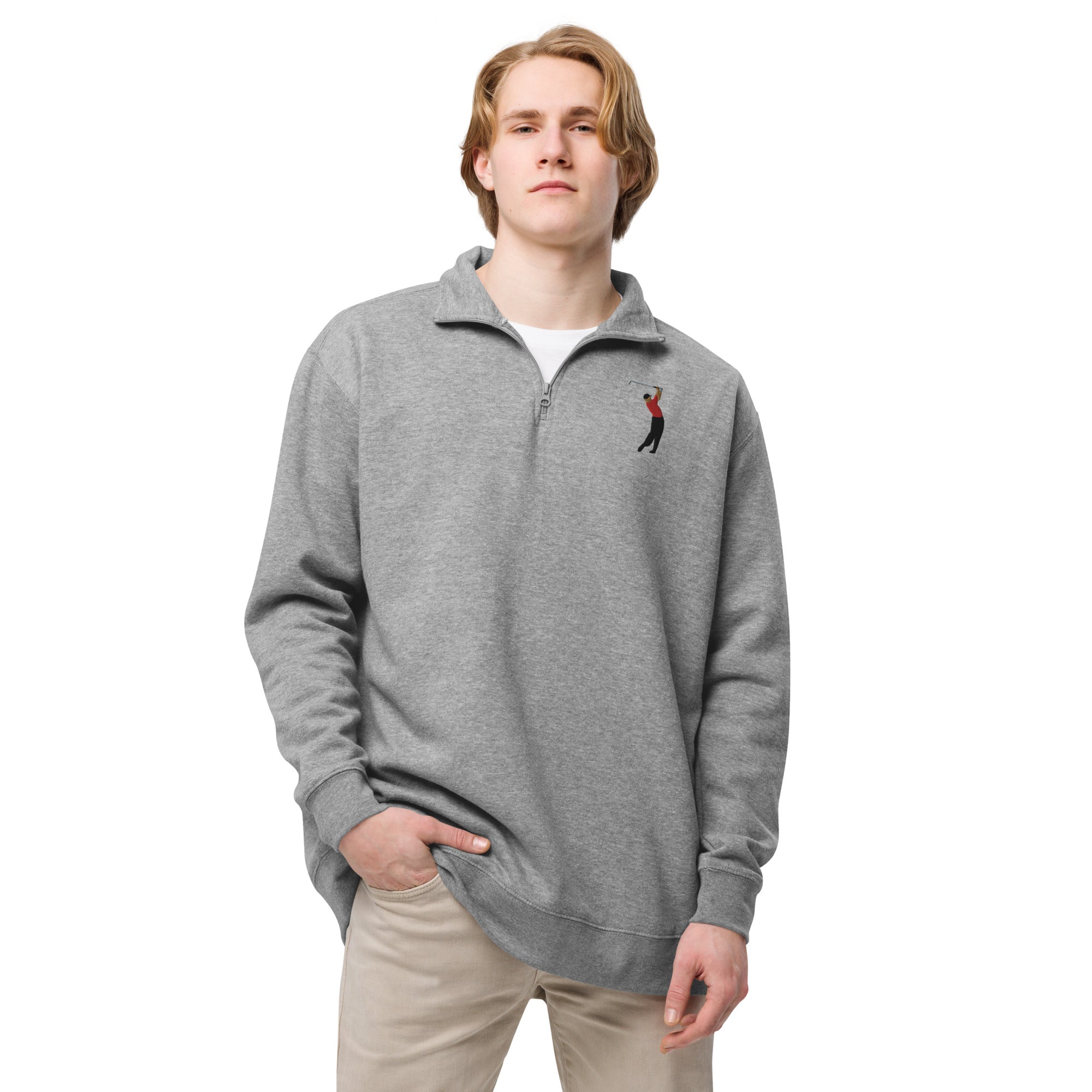 2000 Pebble Zipper Fleece pullover - Golfer Paradise