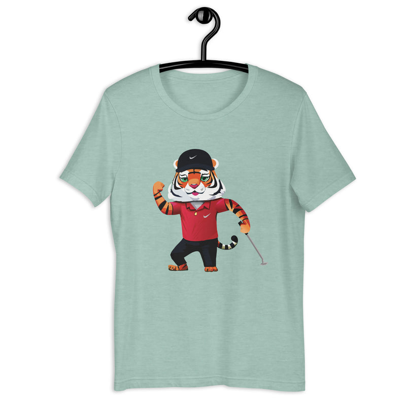 Tiger Animal Golf T-shirt