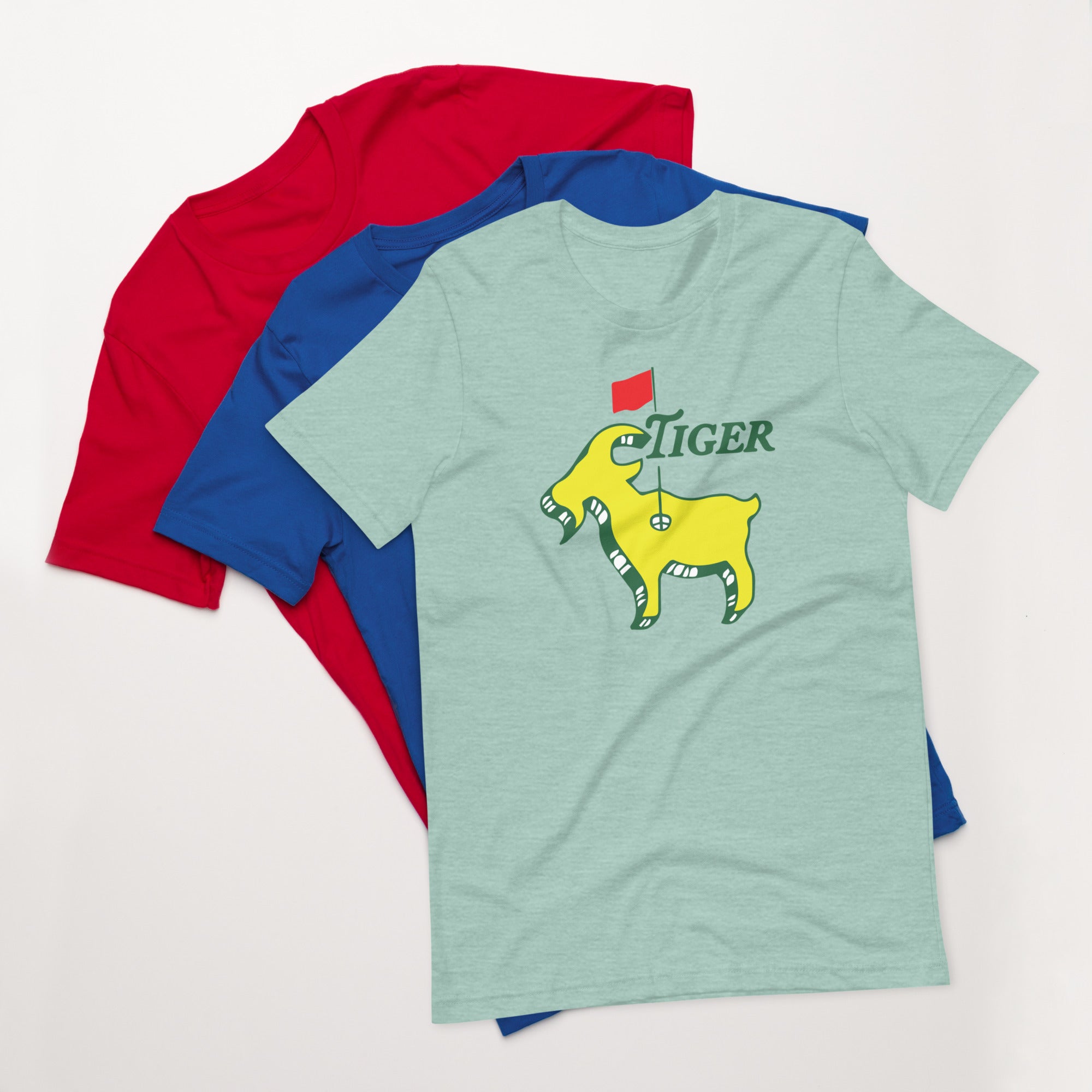 Tiger GOAT - T-shirt - Golfer Paradise