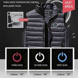 Lightweight Heated Golf Vest with Battery Pack - Golfer Paradise