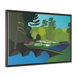 Amen Corner Gallery Wrap Canvas - Golfer Paradise