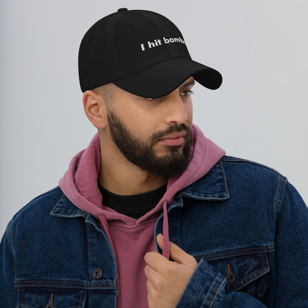 "I hit Bombs" Phil Dad hat - Golfer Paradise