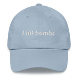 "I hit Bombs" Phil Dad hat - Golfer Paradise