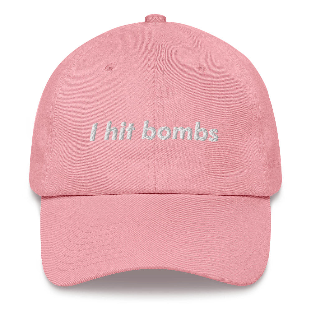 "I hit Bombs" Phil Dad hat - Golfer Paradise