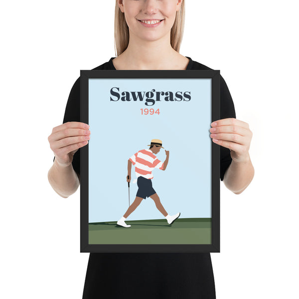 1994 Sawgrass Framed poster - Golfer Paradise