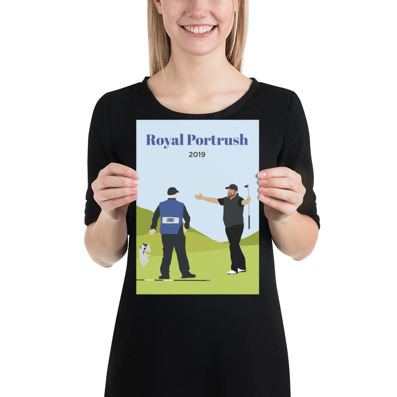 Royal Portrush 2019 Poster - Golfer Paradise