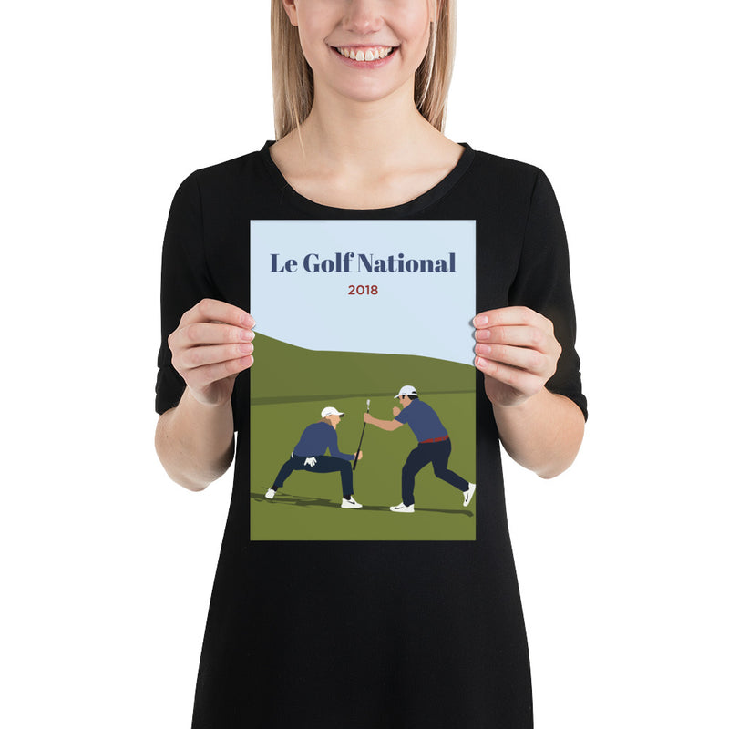 2018 Le Golf National Poster