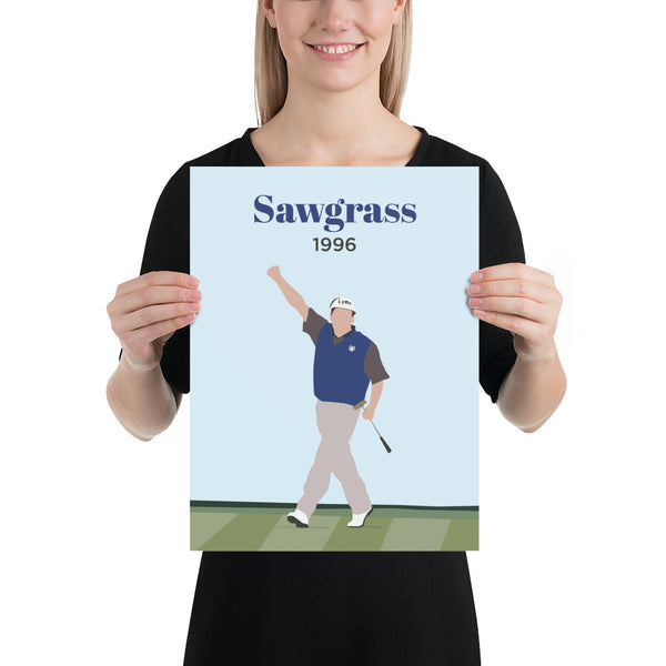 Fred 1996 Sawgrass Poster - Golfer Paradise
