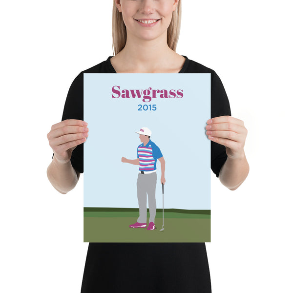 Rickie 2015 Sawgrass Poster - Golfer Paradise