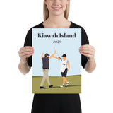 Phil 2021 Kiawah Island Poster - Golfer Paradise