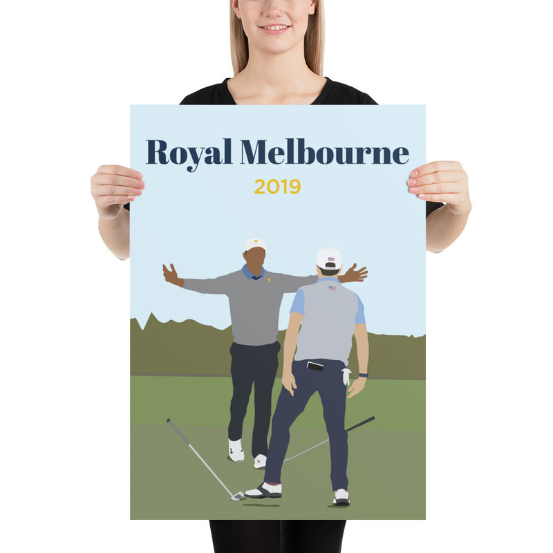 2019 Melbourne Poster - Golfer Paradise