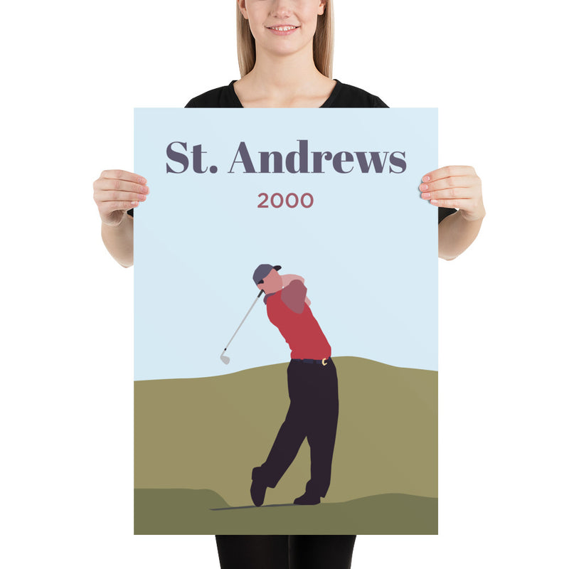 St. Andrews 2000 Poster - Golfer Paradise