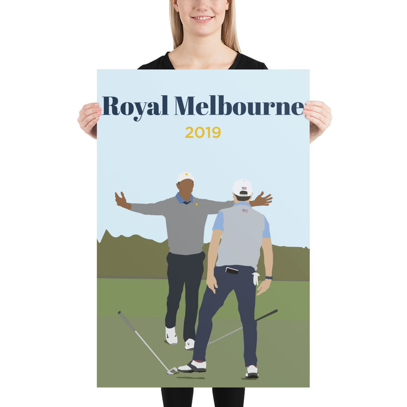 2019 Melbourne Poster - Golfer Paradise