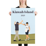 Phil 2021 Kiawah Island Poster - Golfer Paradise