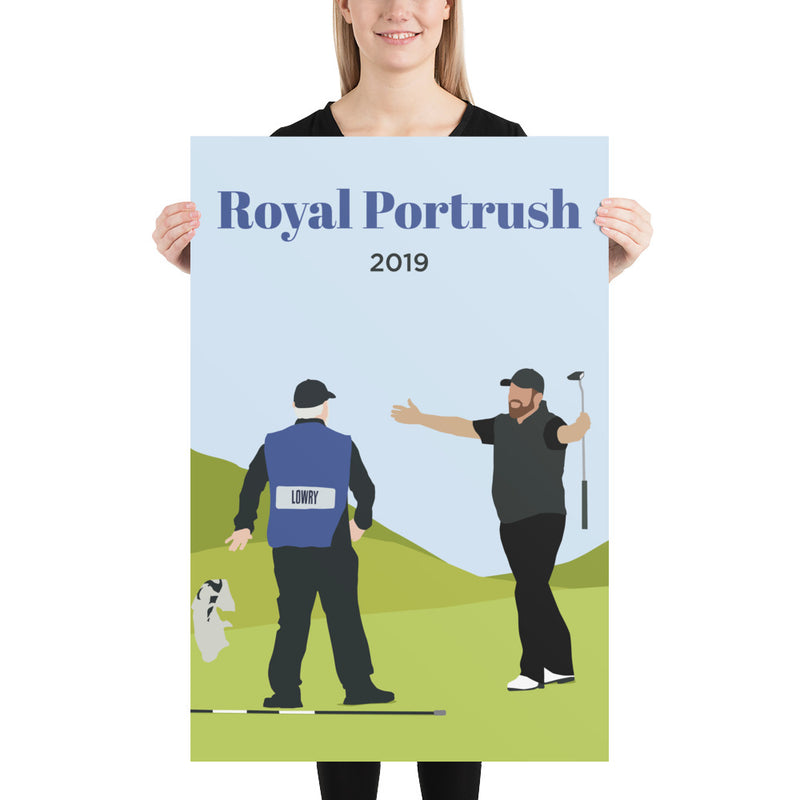 Royal Portrush 2019 Poster - Golfer Paradise