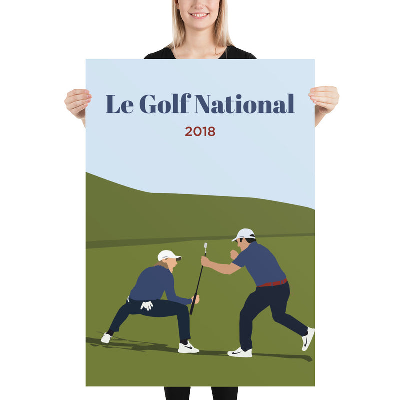 2018 Le Golf National Poster