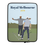 Royal Melbourne 2019 Laptop Sleeve - Golfer Paradise