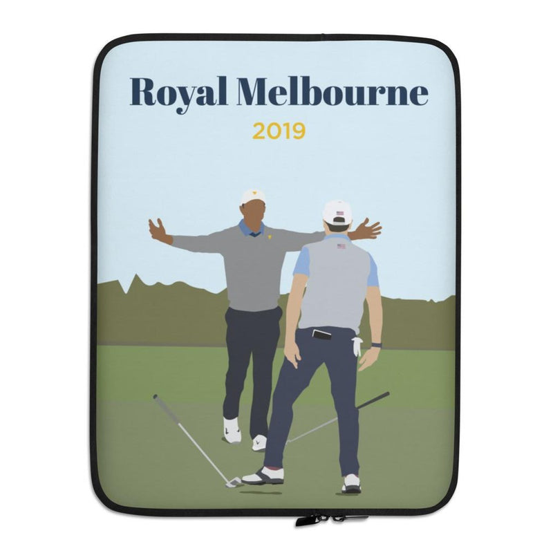 Royal Melbourne 2019 Laptop Sleeve - Golfer Paradise