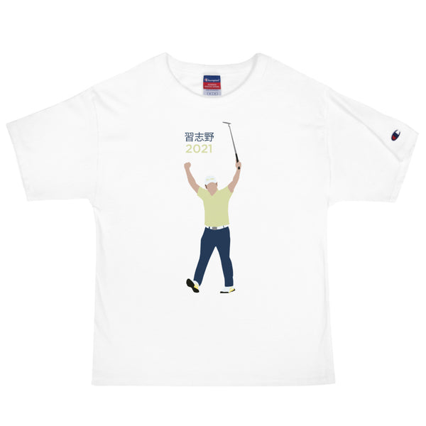 Hideki 2021 Zozo Front Champion T-Shirt