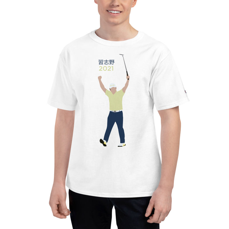 Hideki 2021 Zozo Front Champion T-Shirt