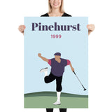 Payne 1999 Pinehurst Poster - Golfer Paradise