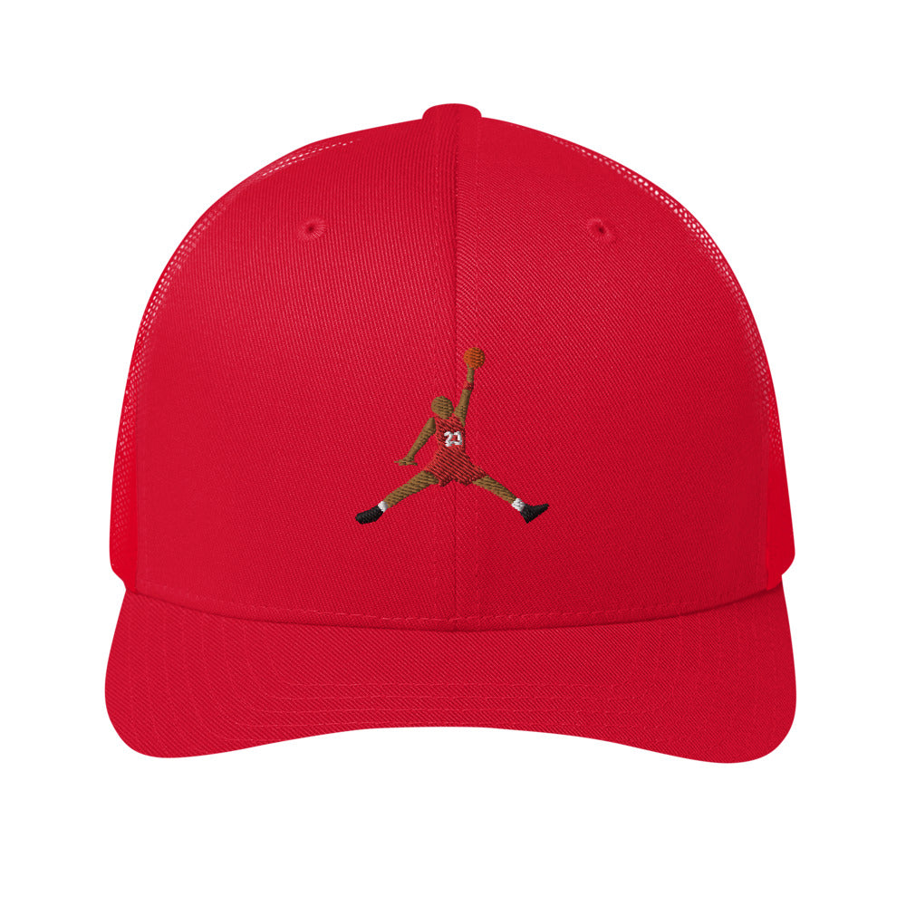 MJ Jump Trucker Cap - Golfer Paradise