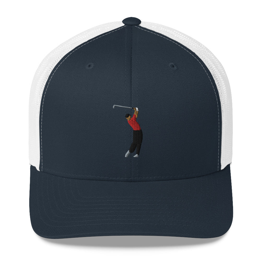 Tiger 2000 Pebble Trucker Cap - Golfer Paradise