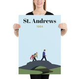St Andrews 1984 Poster - Golfer Paradise