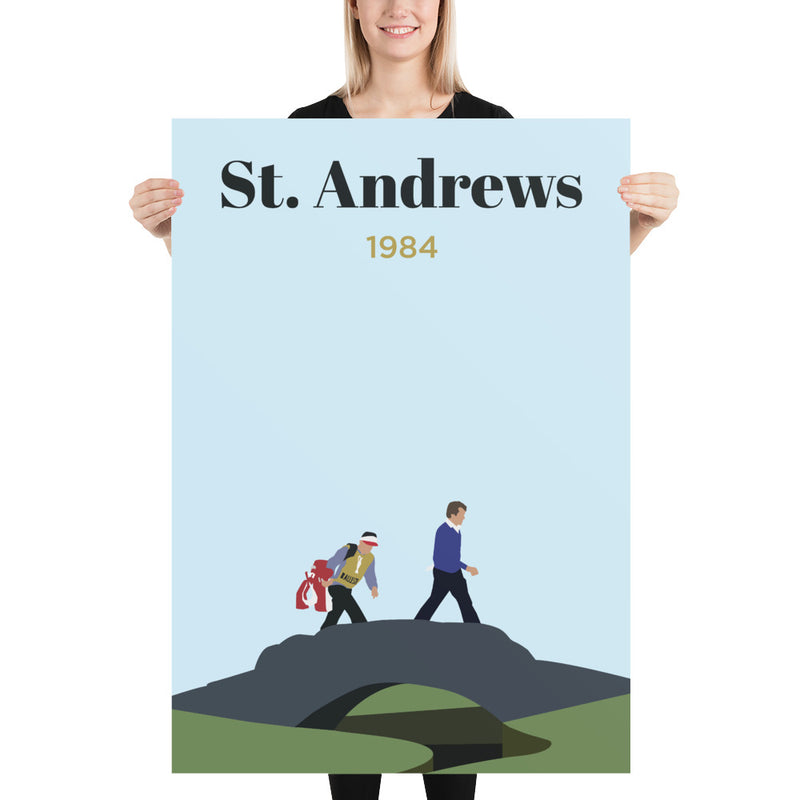 St Andrews 1984 Poster - Golfer Paradise