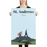 1984 St. Andrews Open Poster - Golfer Paradise