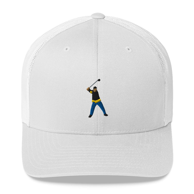 New Chrome Dino White Bucket Hat birthday Golf Cap Caps Women