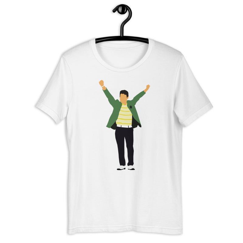 Hideki Champion Celebration Unisex T-Shirt - Golfer Paradise