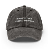 "Born to Golf" Vintage Hat - Golfer Paradise